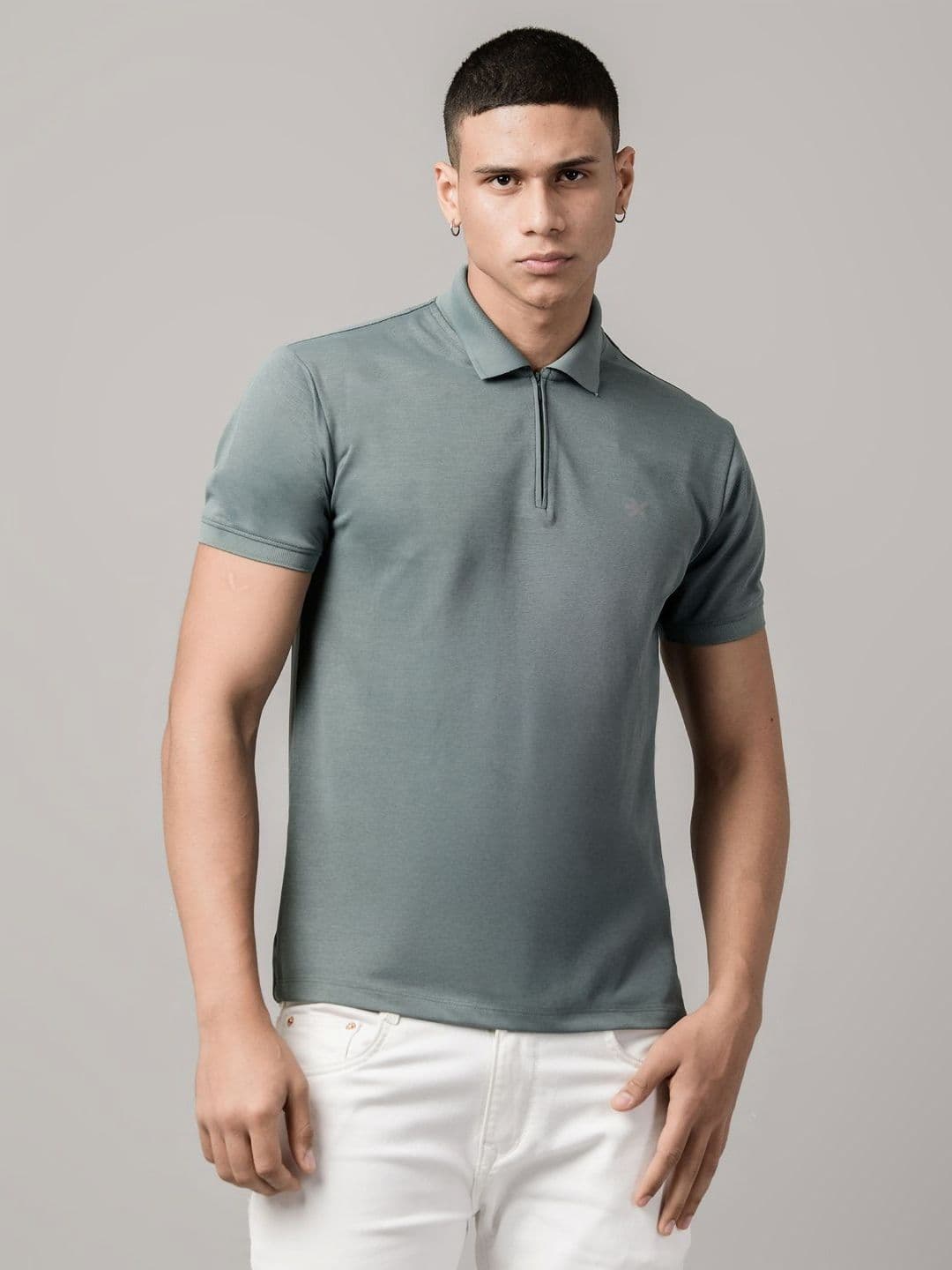 HRX by Hrithik Roshan Men Polo Collar T-shirt - view 1