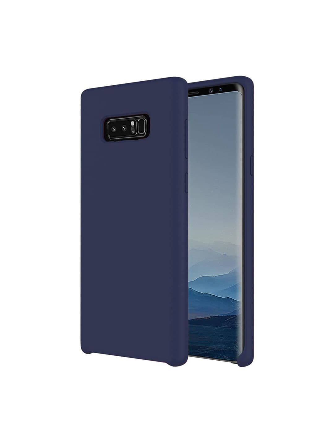 LIRAMARK Liquid Silicone Soft Galaxy Note 8 Back Case - view 1