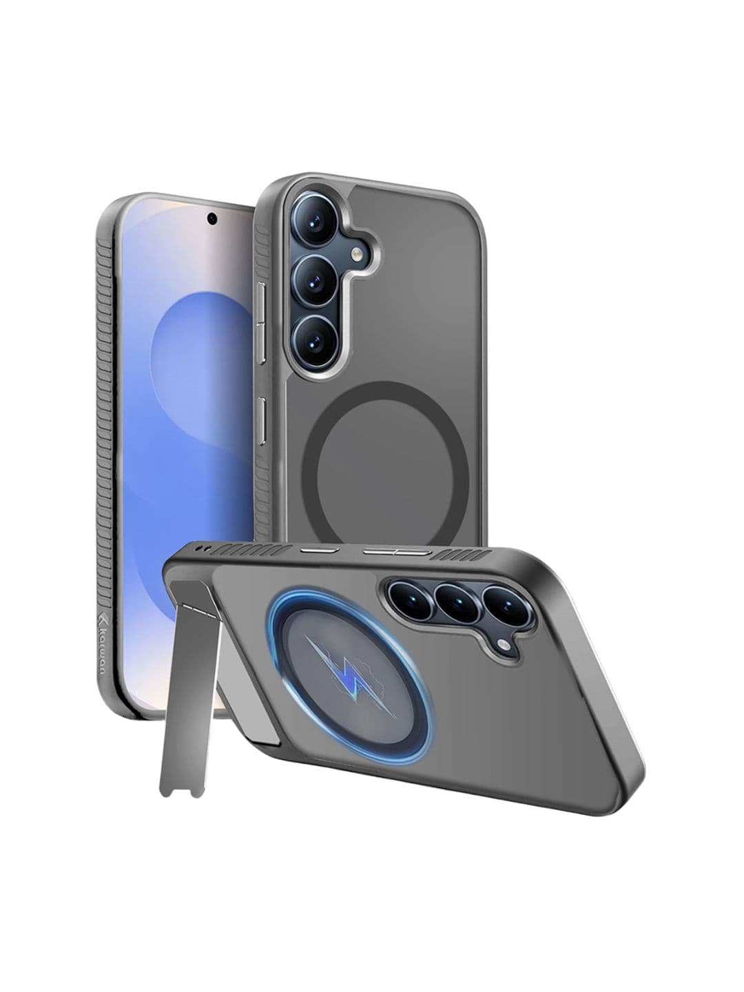 Karwan Solid Printed Samsung Galaxy S23 Plus 5G Back Case Mobile Accessories - view 1