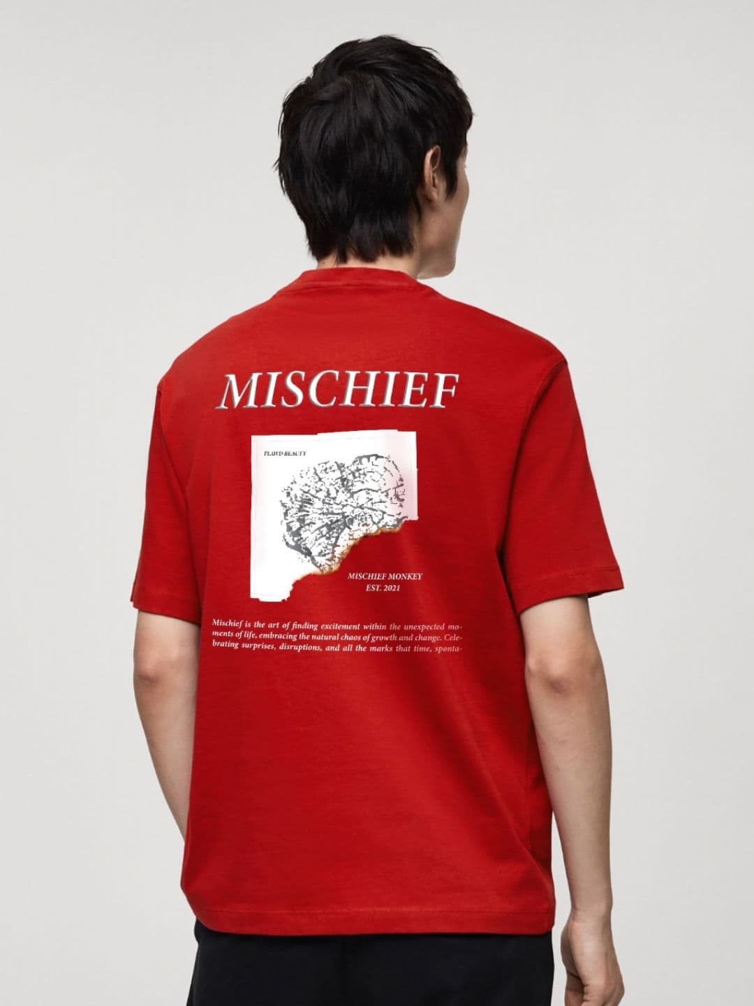 MISCHIEF MONKEY Men Applique T-shirt - view 1