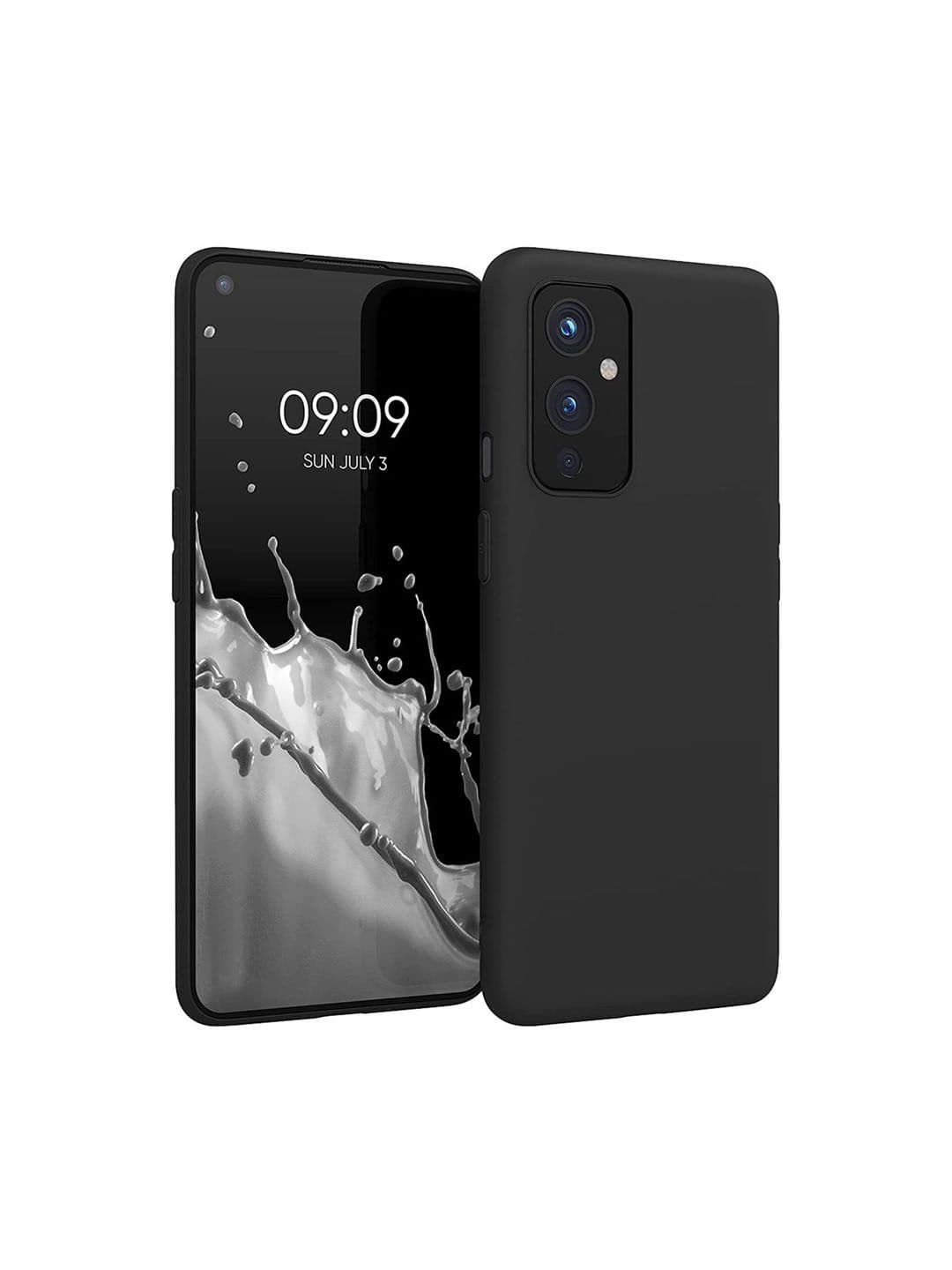 LIRAMARK Solid Printed OnePlus 9 Flip Case Mobile Accessories - view 1