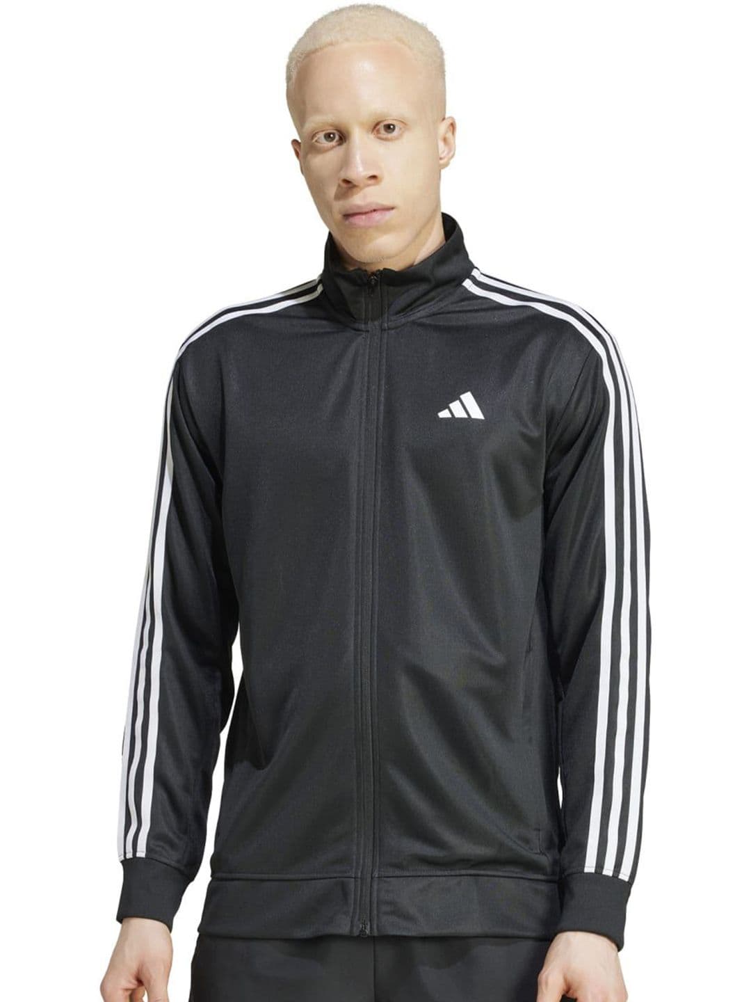 ADIDAS TR ES 3S Brand Logo Printed Long Sleeve Jacket - view 1