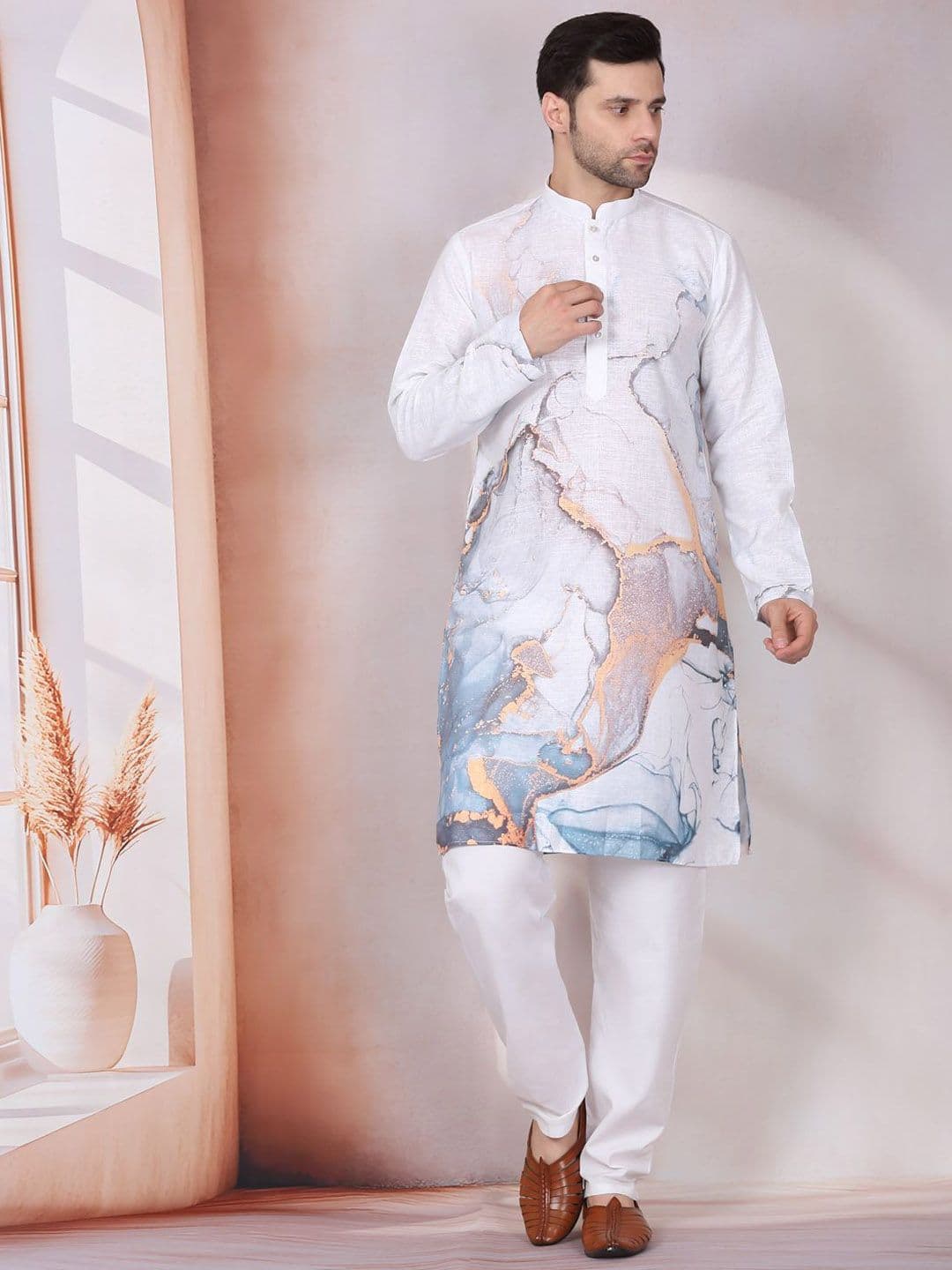 KRAFT INDIA Men Printed Kurta - view 1