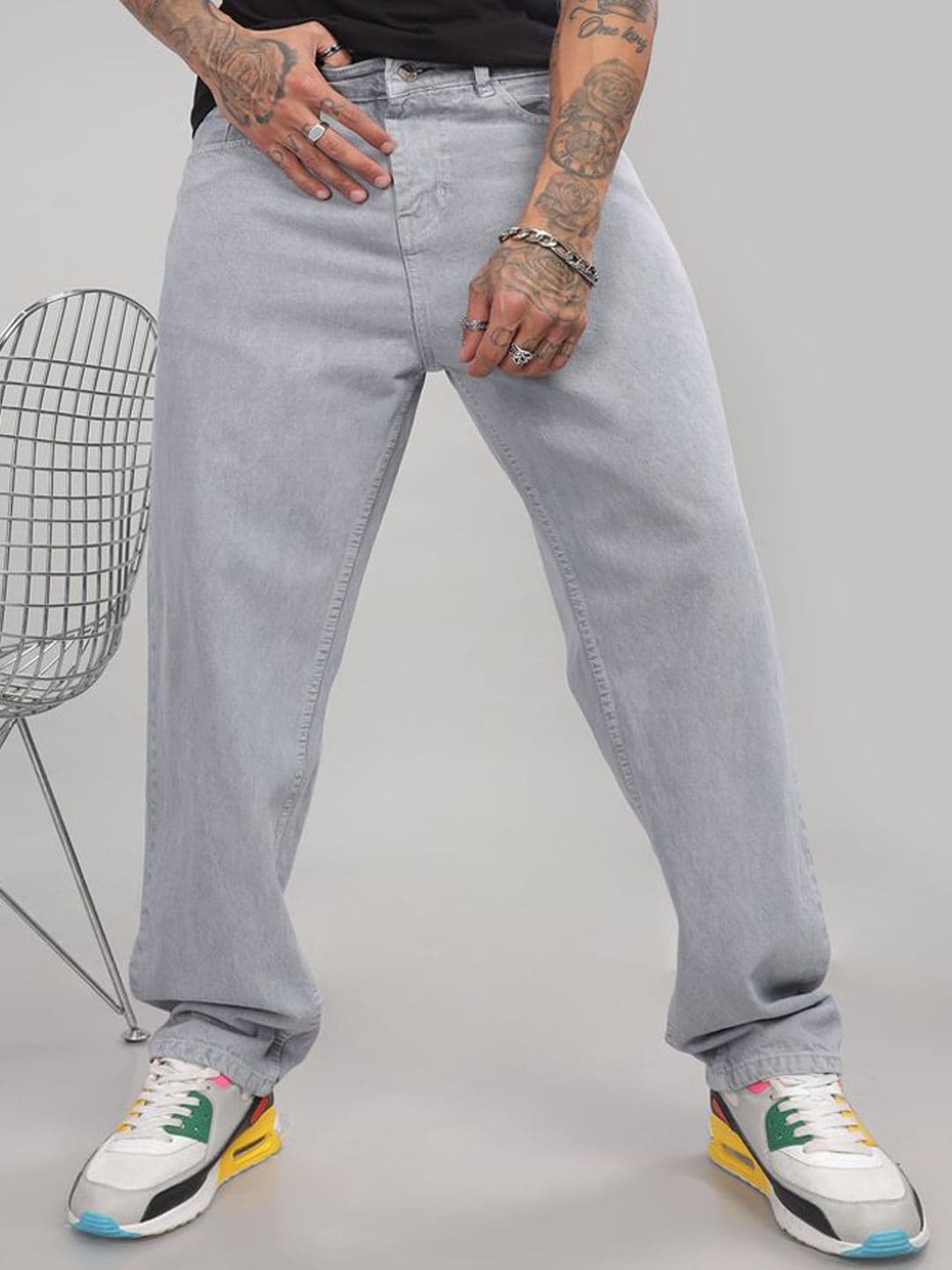 FOUL CHILD Men Heavy Fade Jeans - Baggy - view 1