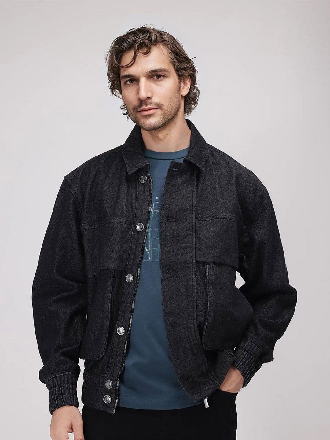 RARE RABBIT Men Jacket with Patchwork - view 1