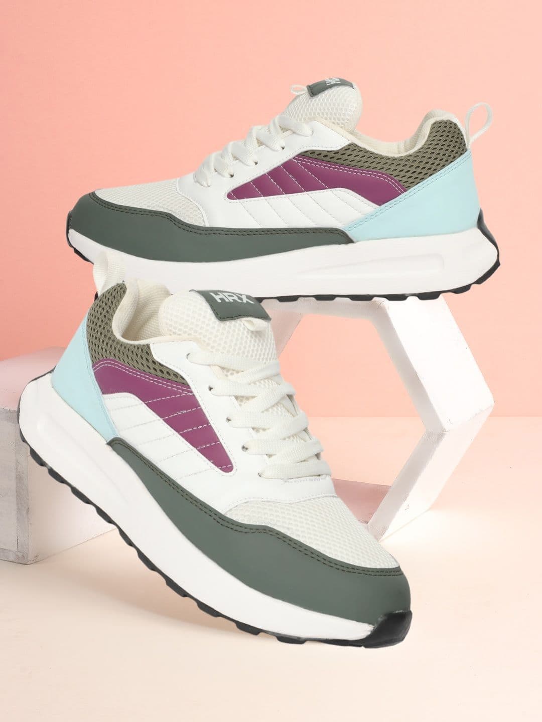 HRX by Hrithik Roshan Men Colourblocked Casual Sneakers - view 1