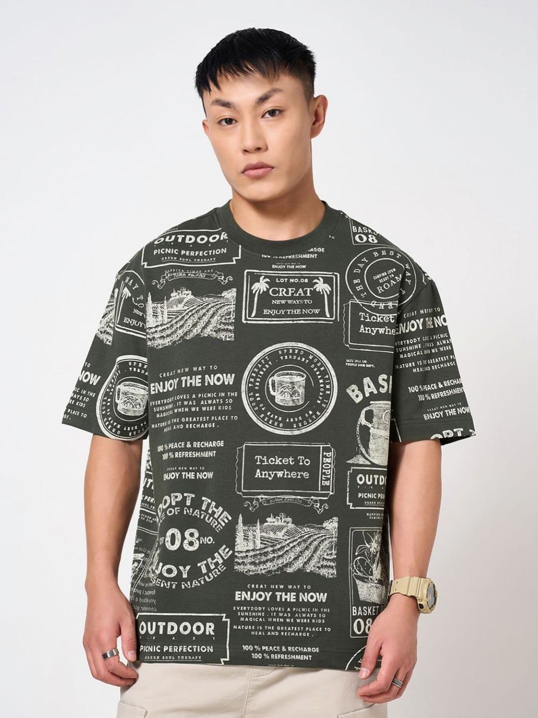 People Men Boxy T-shirt - view 1