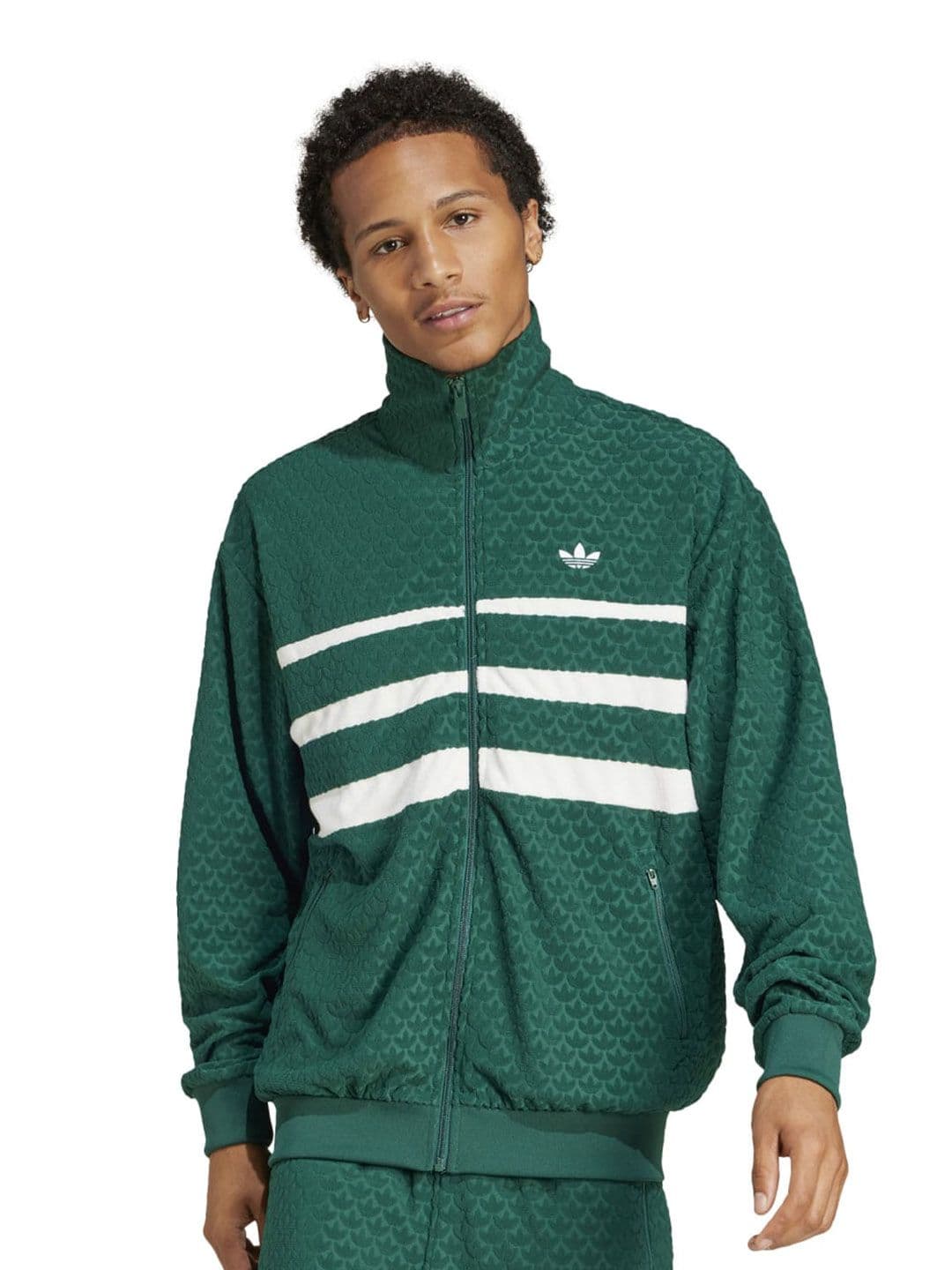ADIDAS Originals Men Longline Training or Gym Open Front Jacket - view 1