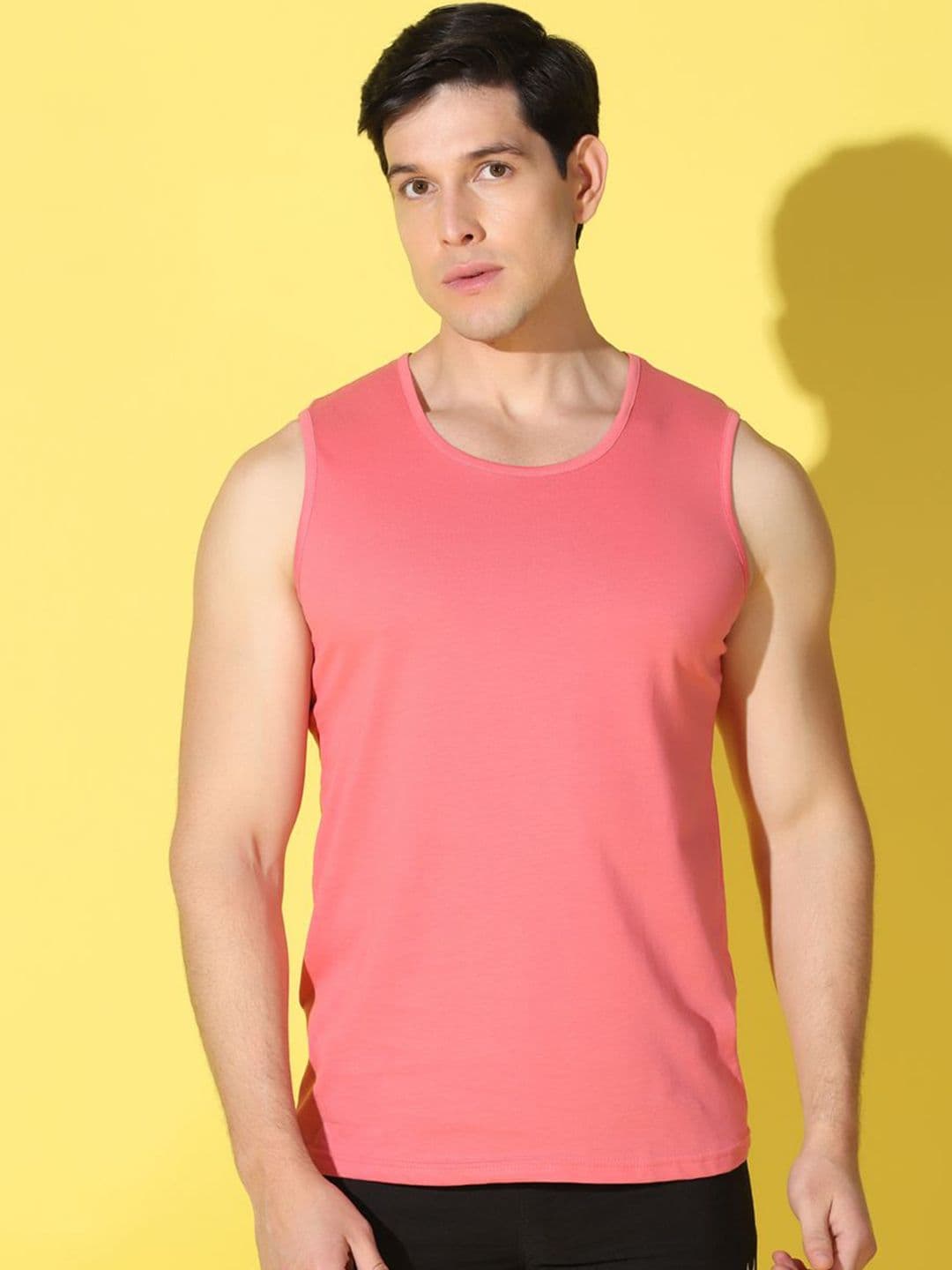 WOOSTRO Gym Innerwear Vest VWS26 PLAIN PEACH - view 1