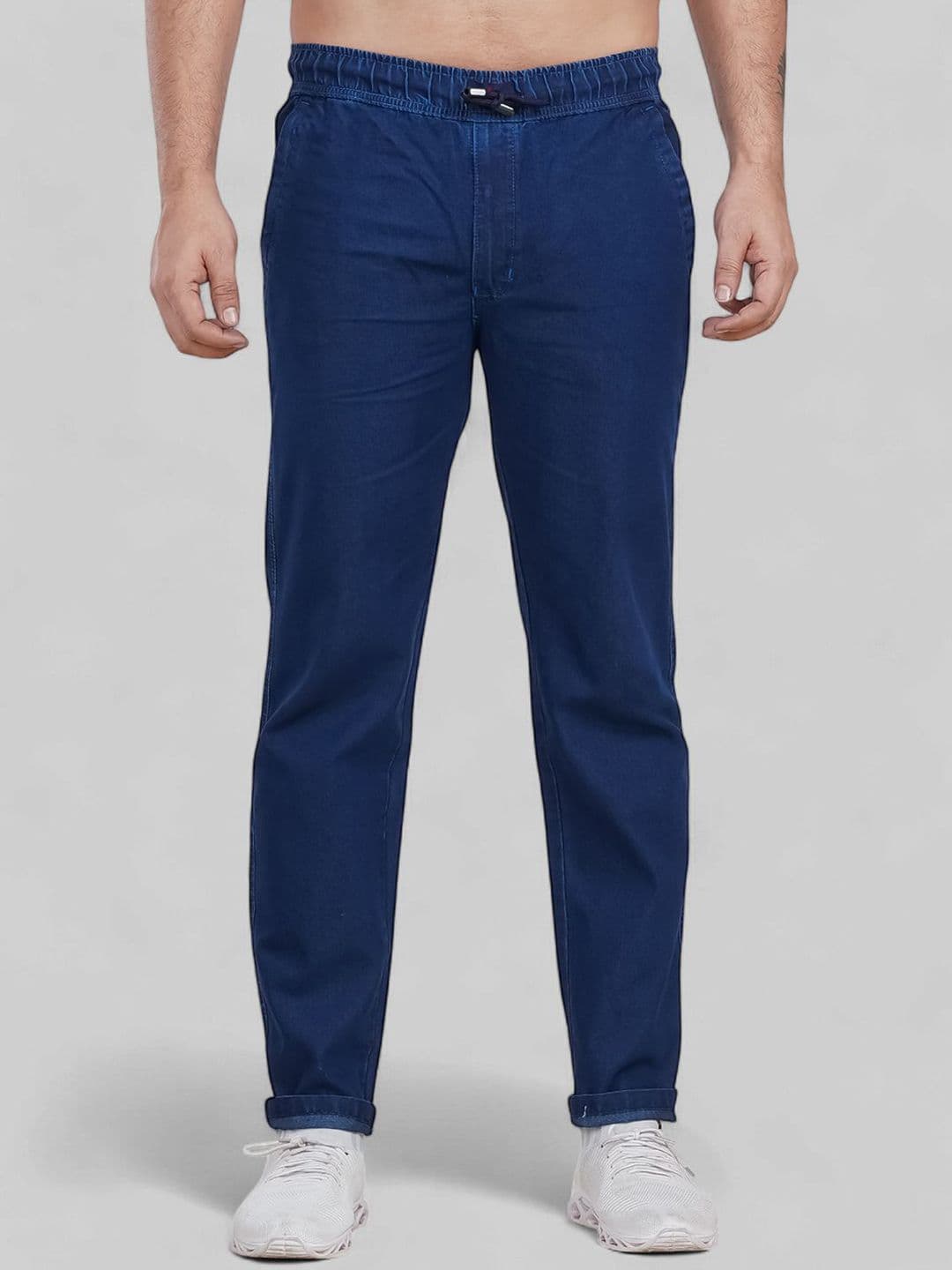 Plounge Men High-Rise Stretchable Jeans - view 1
