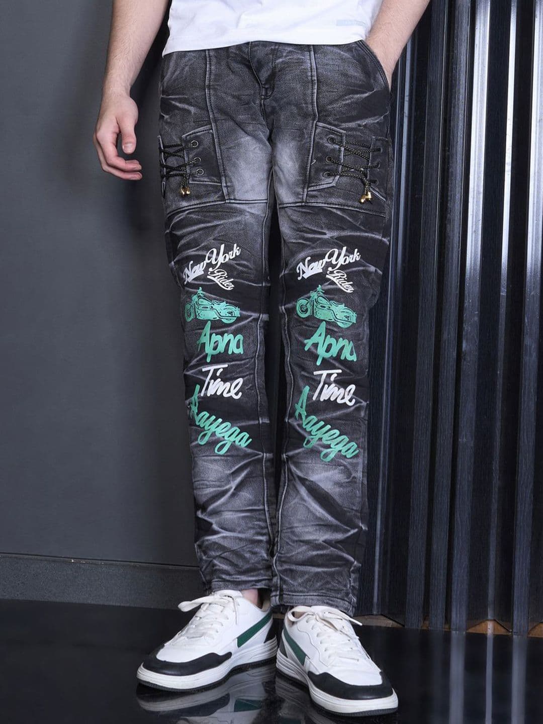 TRACKnJEANS Men Comfort Slim Fit Jeans - view 1