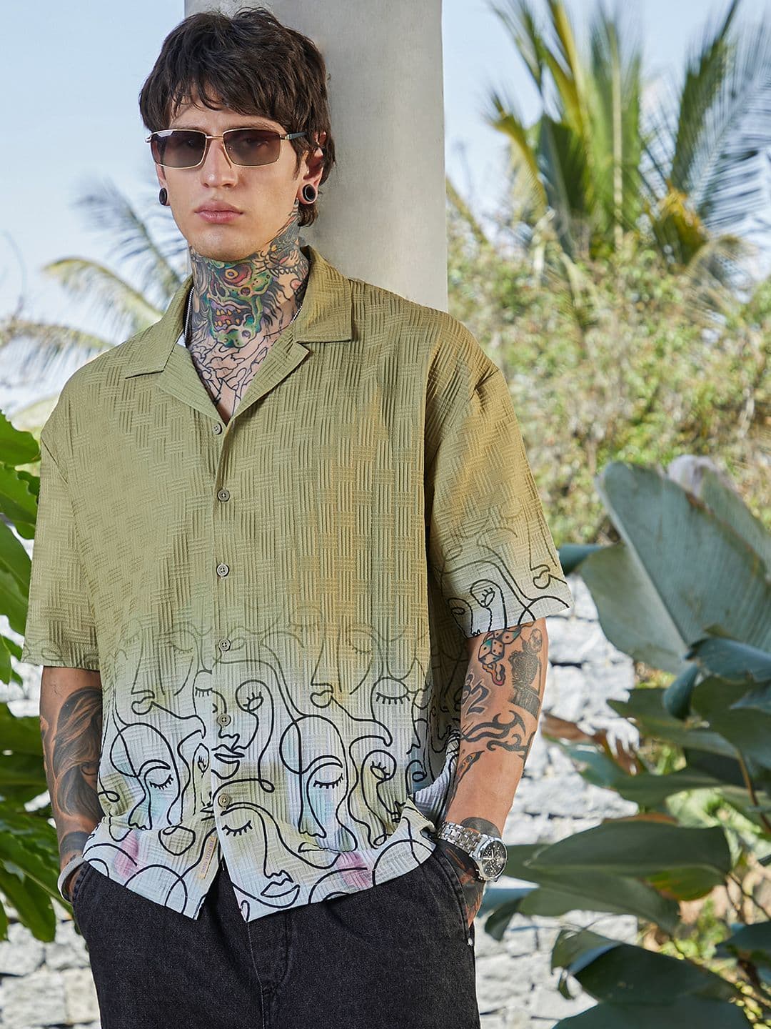 CAHOOT Men Classic Opaque Printed Casual Shirt - view 1