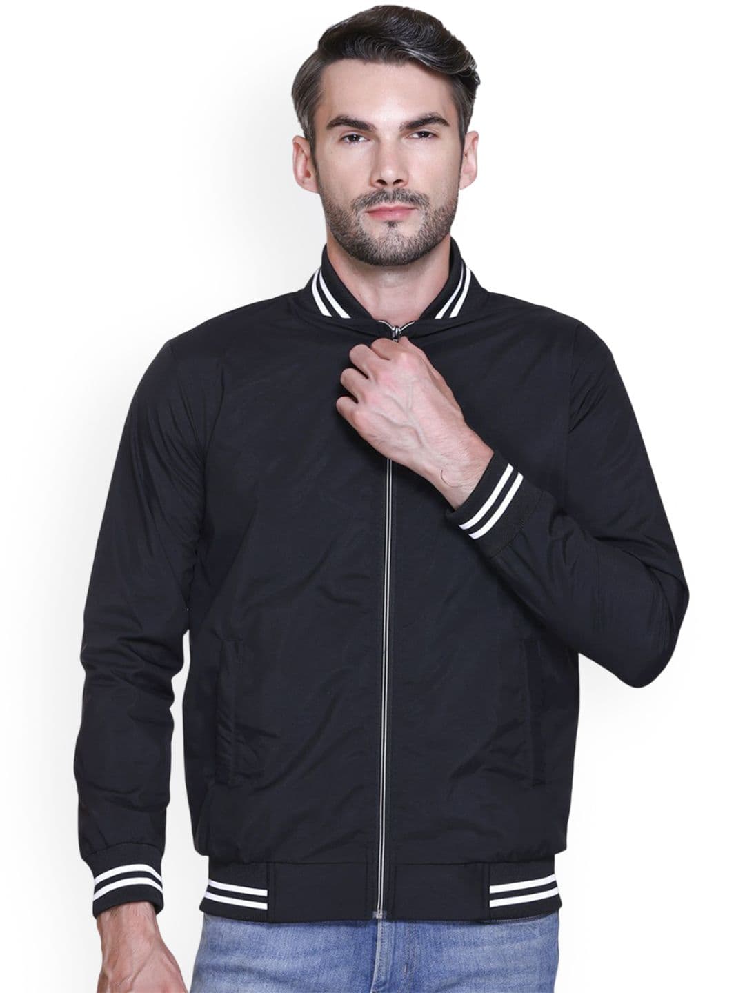 SANHOK Men Lightweight Bomber Jacket - view 1