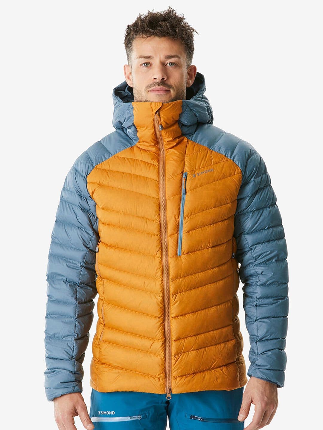 Decathlon SIMOND - Men Colourblocked Mountaineering Down Jacket For -12 Degrees - view 1