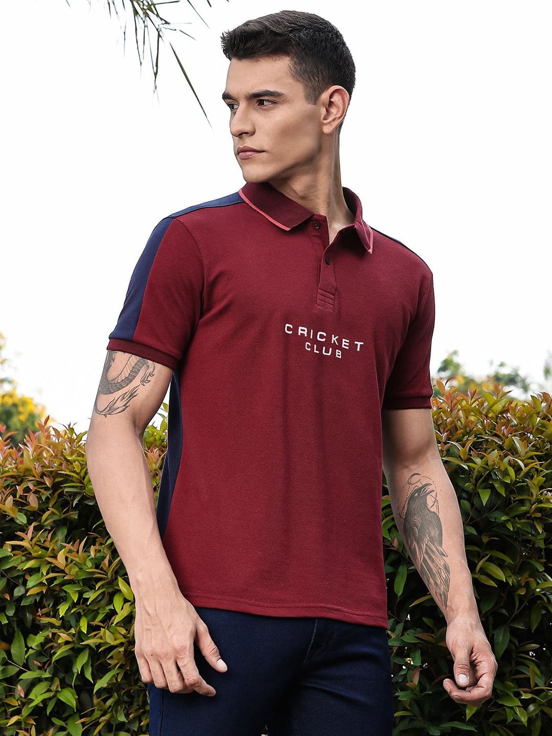 Thomas Scott Polo Collar T-shirt - view 1
