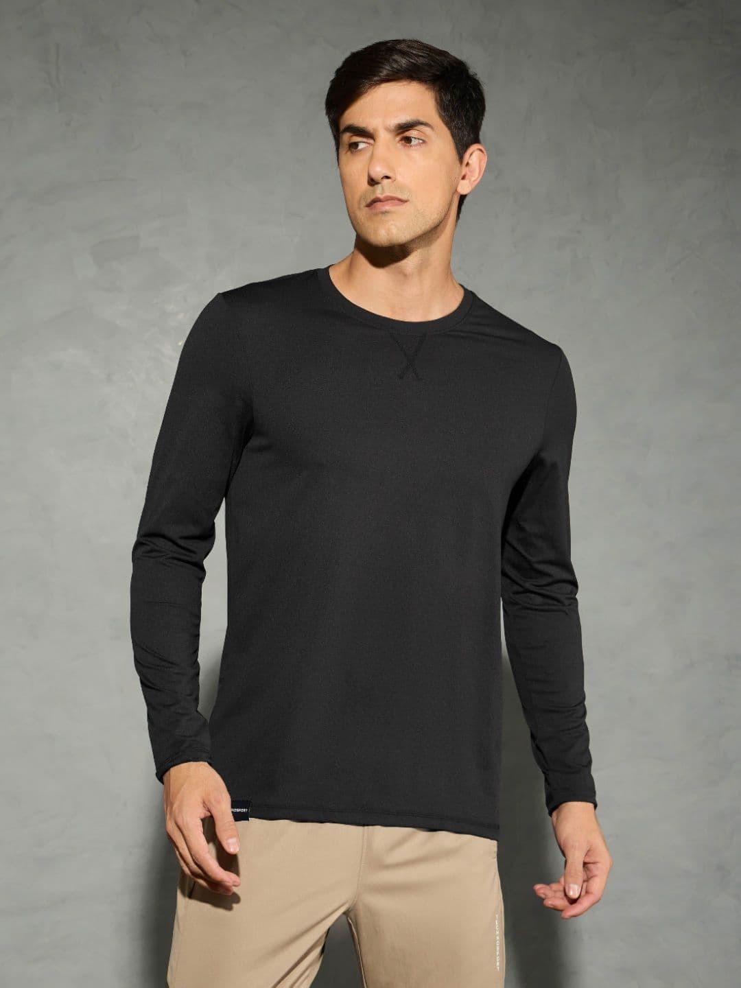 Technosport Round Neck Antimicrobial Slim Fit T-shirt With Cotflex Technology - view 1