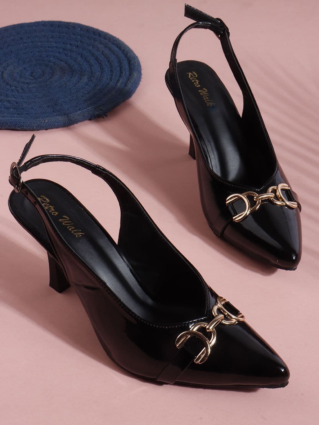 Retro Walk Women Slim Heel Mules - view 1