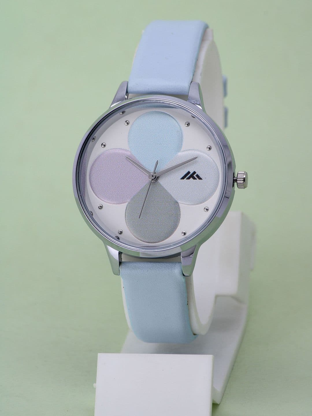 VIRAKTI Women Brass Printed Dial & Leather Wrap Around Straps Watch WATGZXEDHWHNHJPJ - view 1