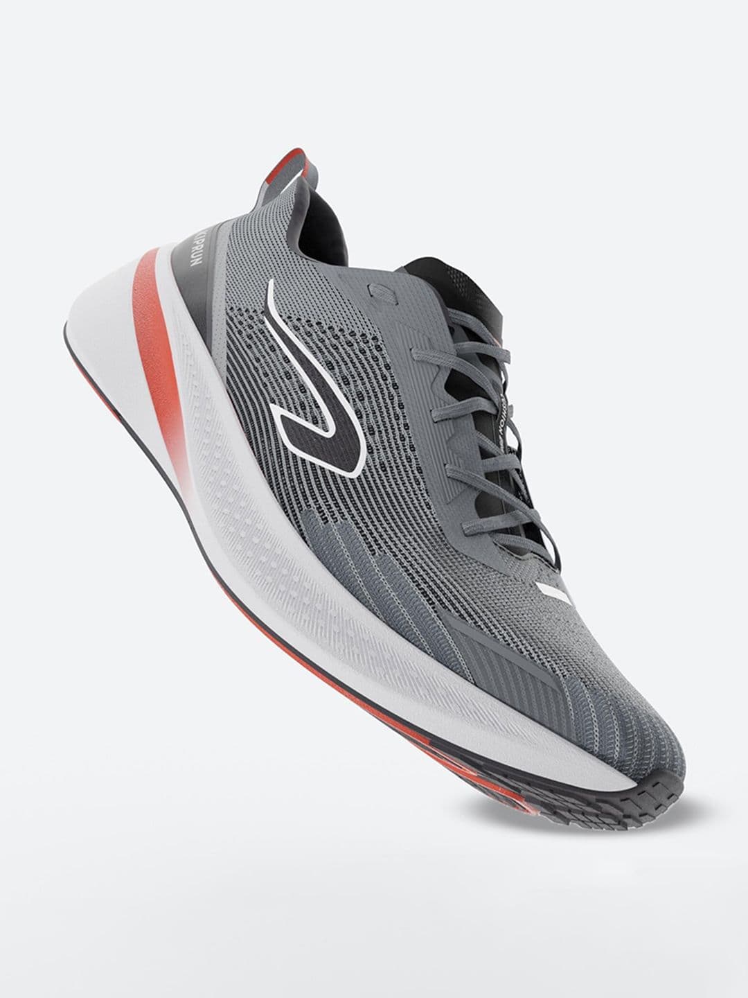 Decathlon Kiprun - Men Grey Kipcore Cushioned Running Shoes - view 1