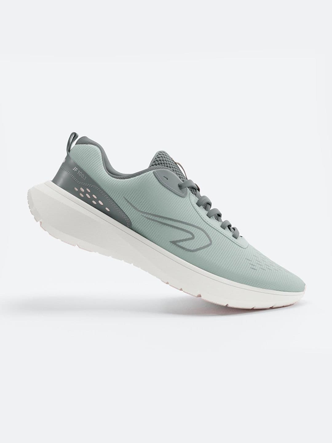 Decathlon Kalenji - Women Green Jogflow 100.1 Cushioned Running Shoes - view 1