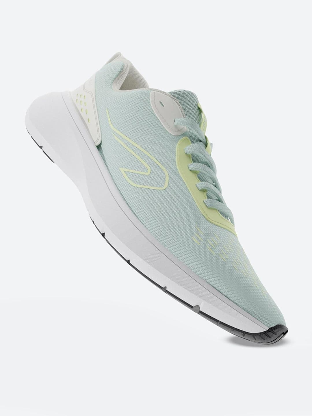 Decathlon Kalenji - Women Green Jogflow 100.1 Cushioned Running Shoes - view 1