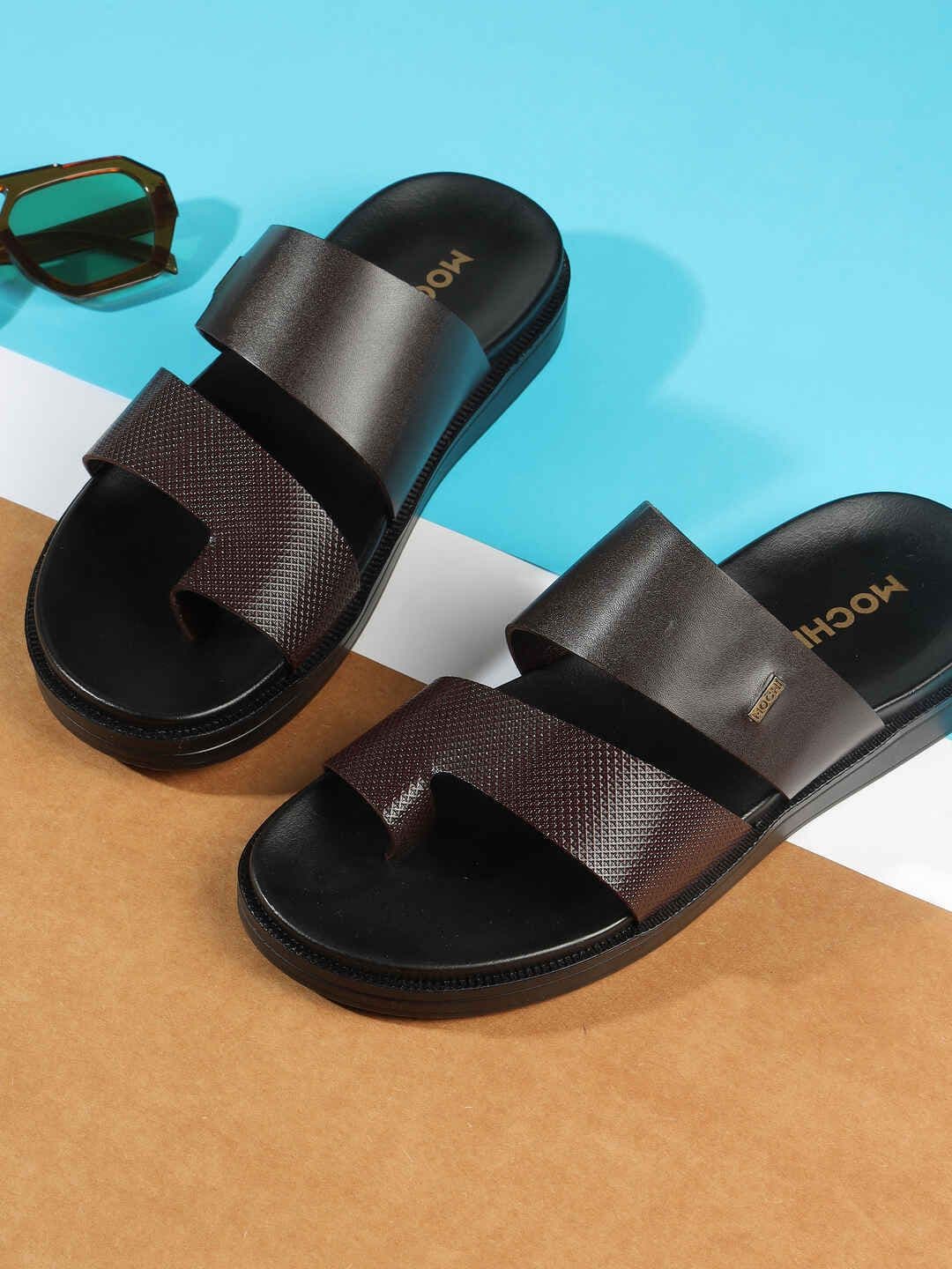 Mochi Men Leather Comfort Sandals - view 1
