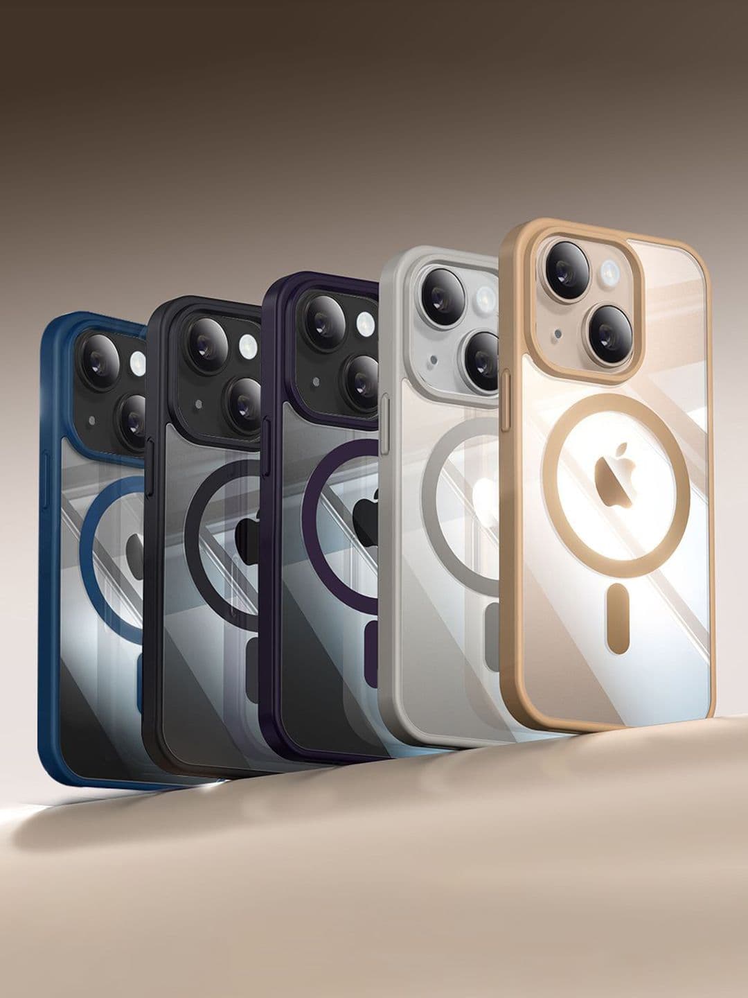 Luxury Kase Solid Mag-Safe iPhone 13 Back Case Mobile Accessories - view 1