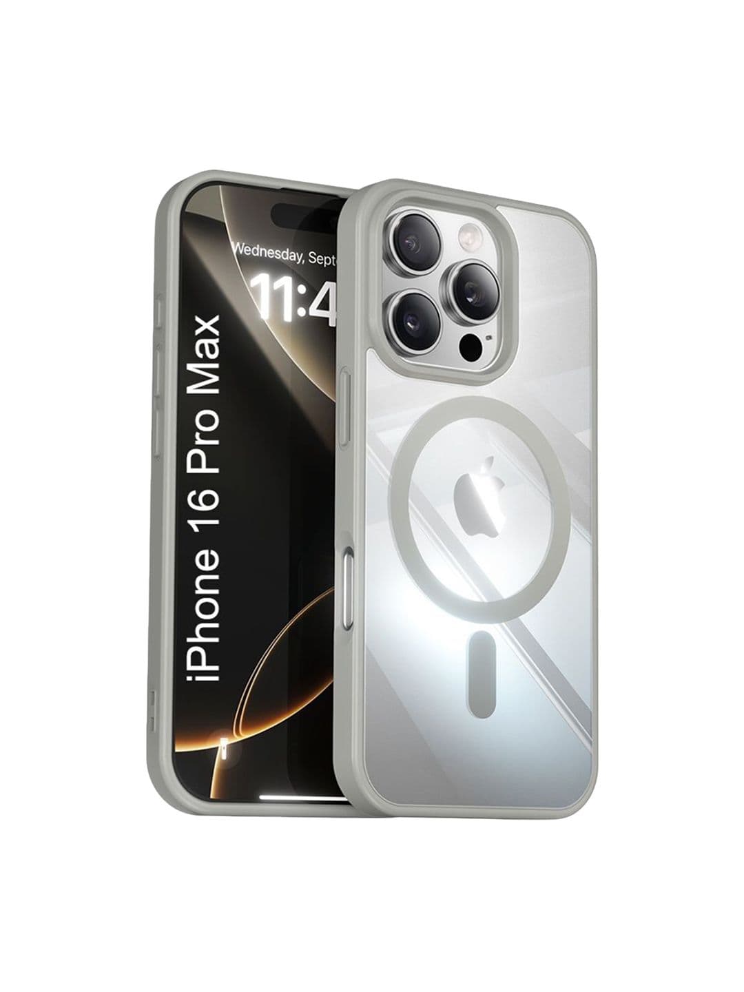 Luxury Kase Solid Mag-Safe iPhone 16 Pro Max Back Case Mobile Accessories - view 1