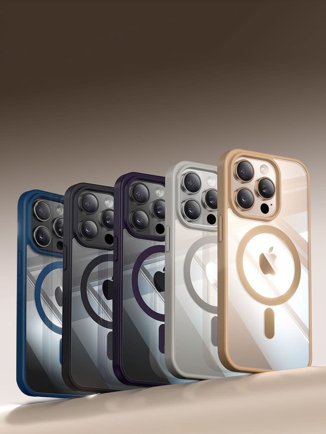 Luxury Kase Solid Mag-Safe iPhone 16 Pro Back Case Mobile Accessories - view 1