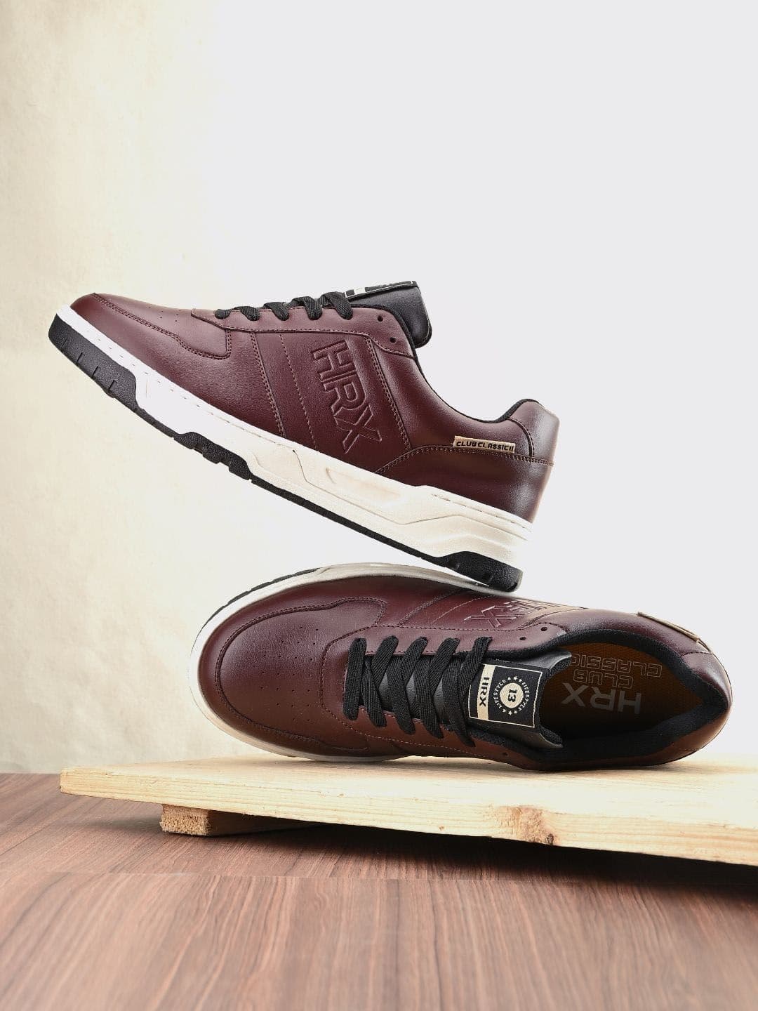 HRX by Hrithik Roshan Men Round Toe Lace-Ups Sneakers - view 1