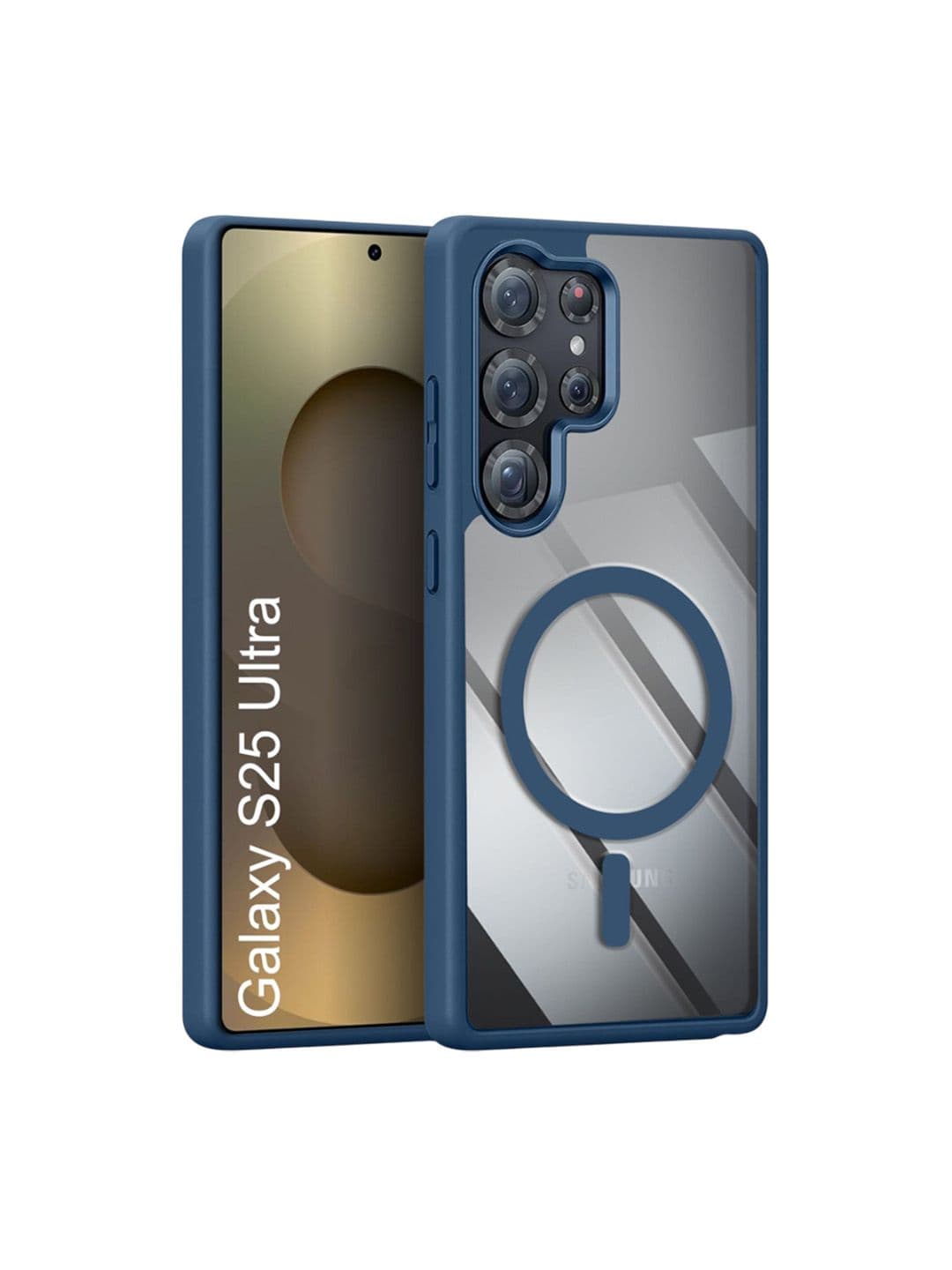 Luxury Kase Solid Mag-Safe Samsung Galaxy S25 Ultra 5G Back Case Mobile Accessories - view 1