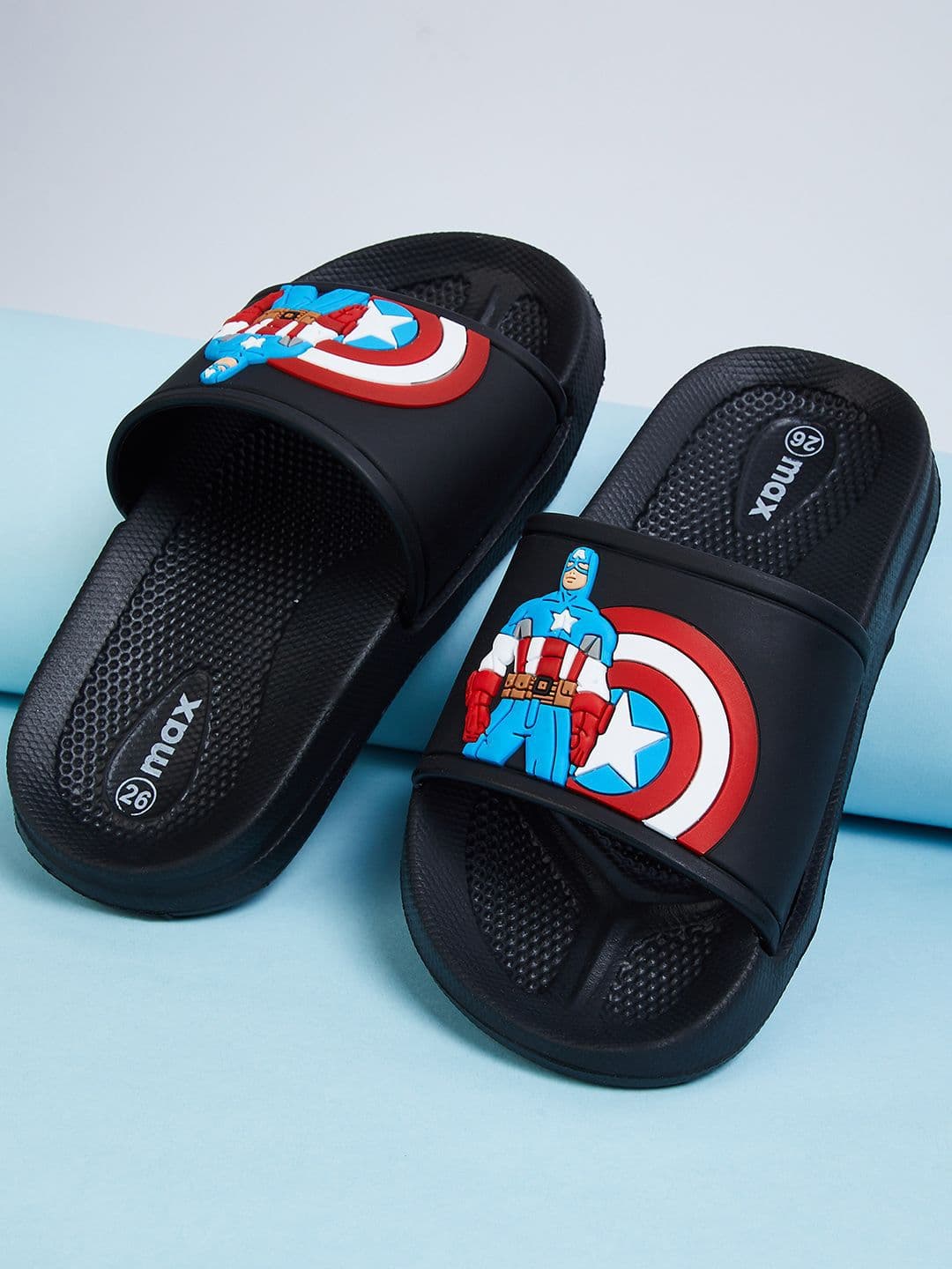 max Boys Printed Sliders - view 1