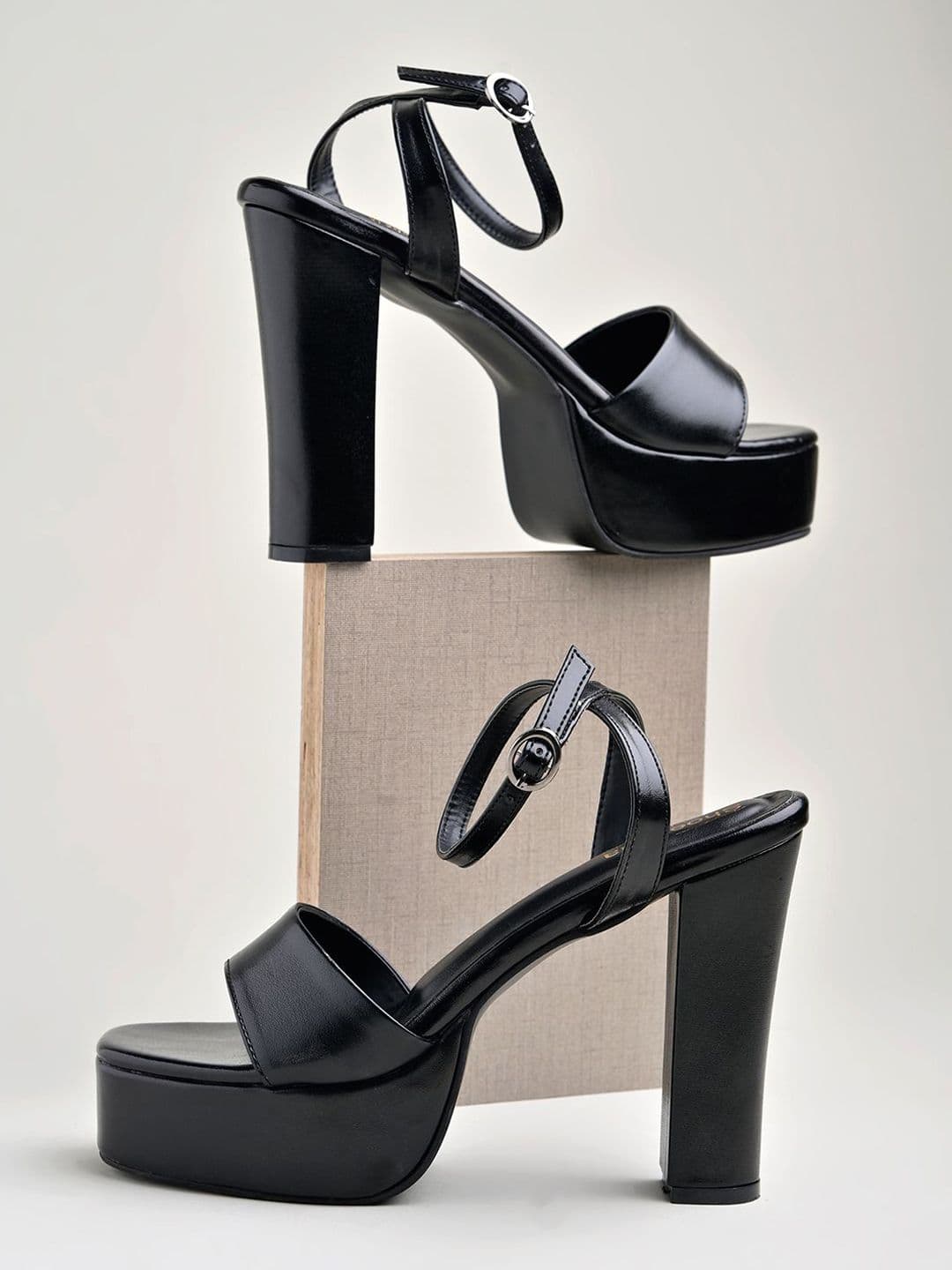 Stylestry Women Solid Block Heel Sandals - view 1