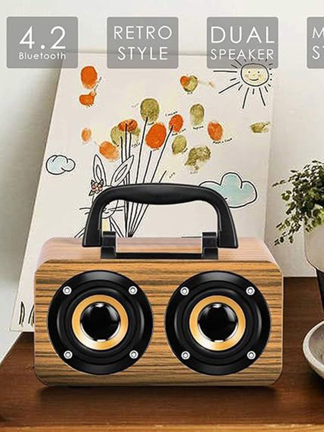 Walrus Boombox Wireless Speaker With Upto 10-Hour Playing Time - view 1