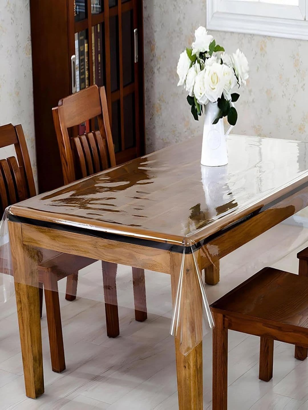 Wings Star Transparent Plastic Table Covers - view 1