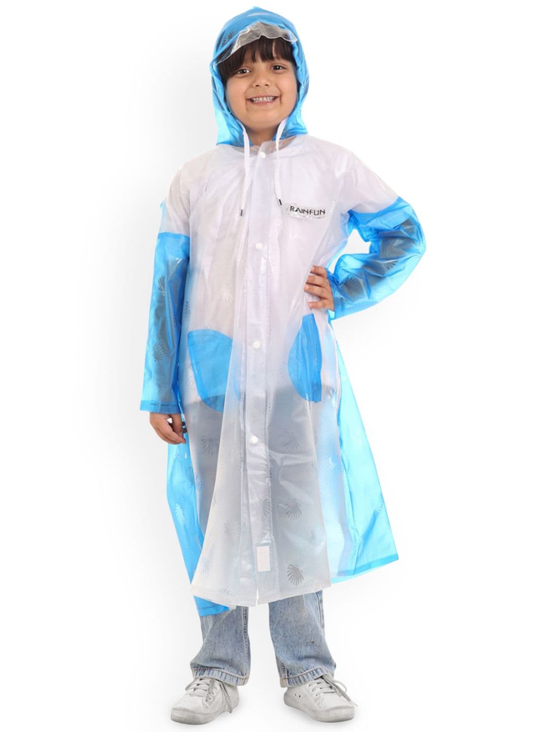 REXBURG Kids Hooded WaterProof Rain Jacket - view 1
