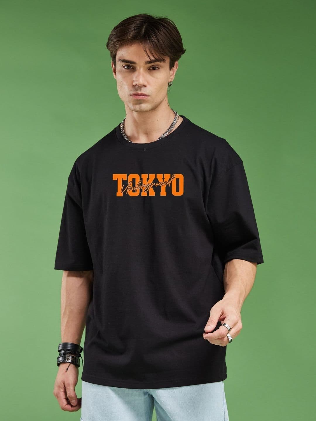SMARTEES Typography Printed Round Neck Cotton T-shirt - view 1