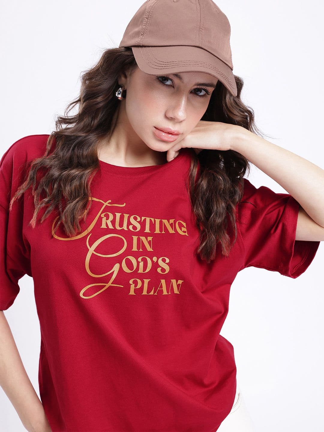 glitchez Printed Oversized T-shirt - view 1
