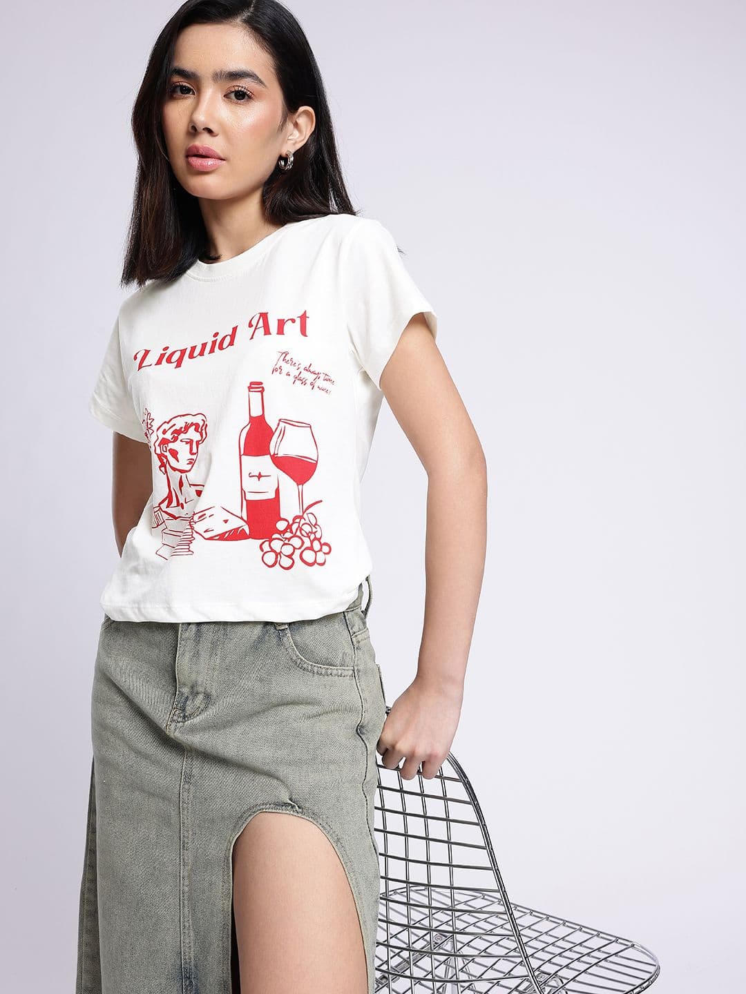 glitchez Graphic Printed T-shirt - view 1