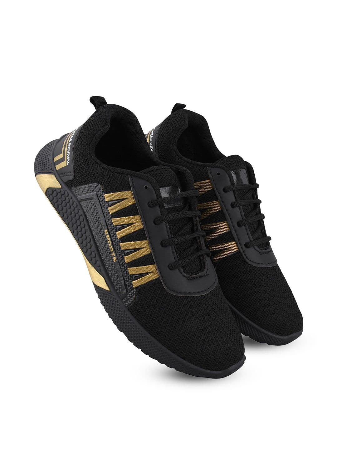 Spotwalk Men Mesh Running Non-Marking Sports Shoes - view 1