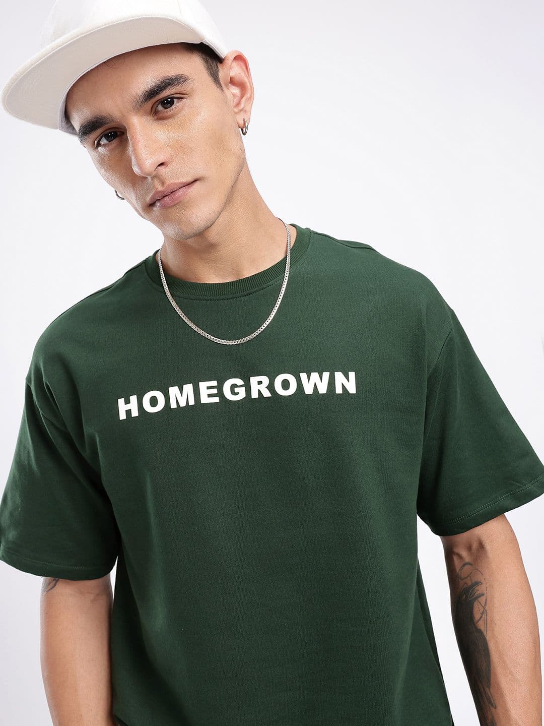 glitchez Printed Oversized Fit T-shirt - view 1