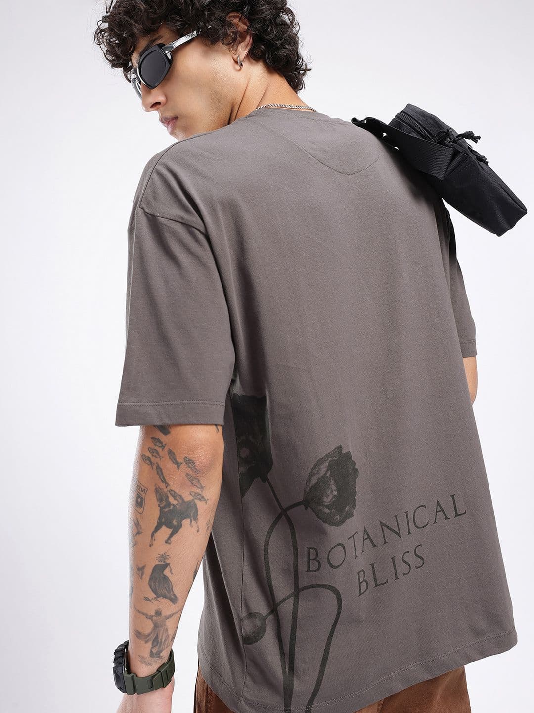 glitchez Printed Oversized T-shirt - view 1