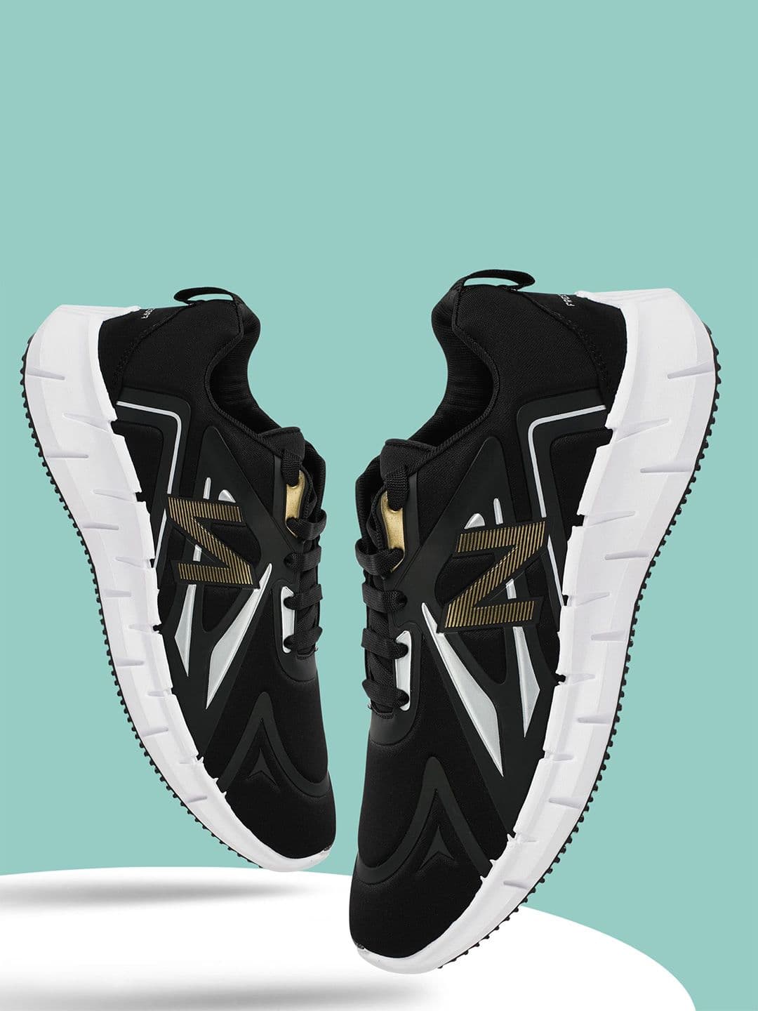 Spotwalk Men Mesh Running Non-Marking Shoes - view 1