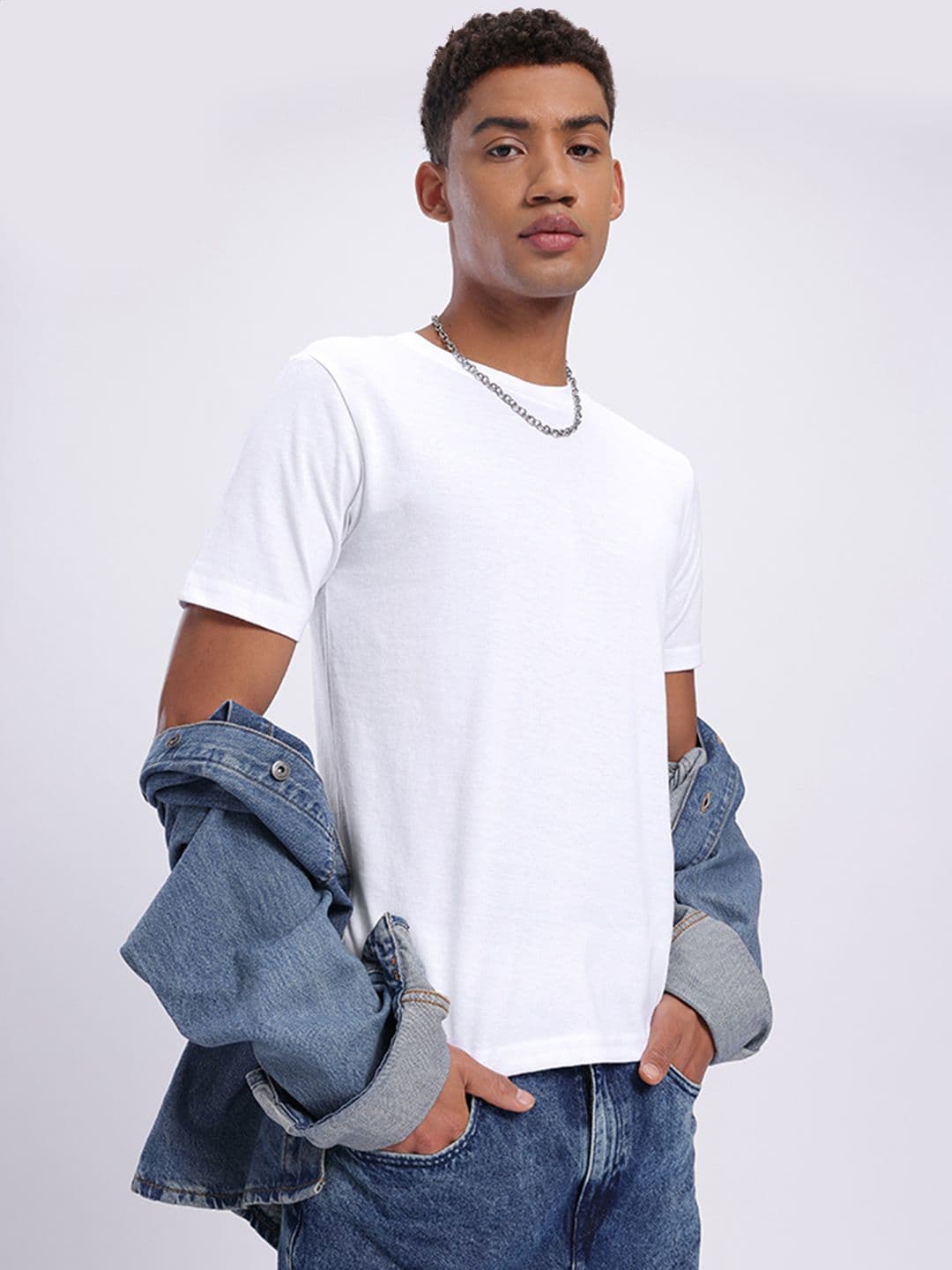 glitchez Round-Neck Regular Fit T-shirt - view 1