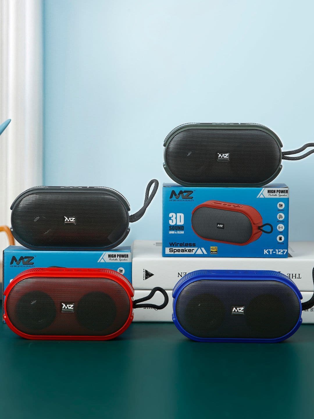 MZ KT-127 Portable Wireless USP Speaker - view 1