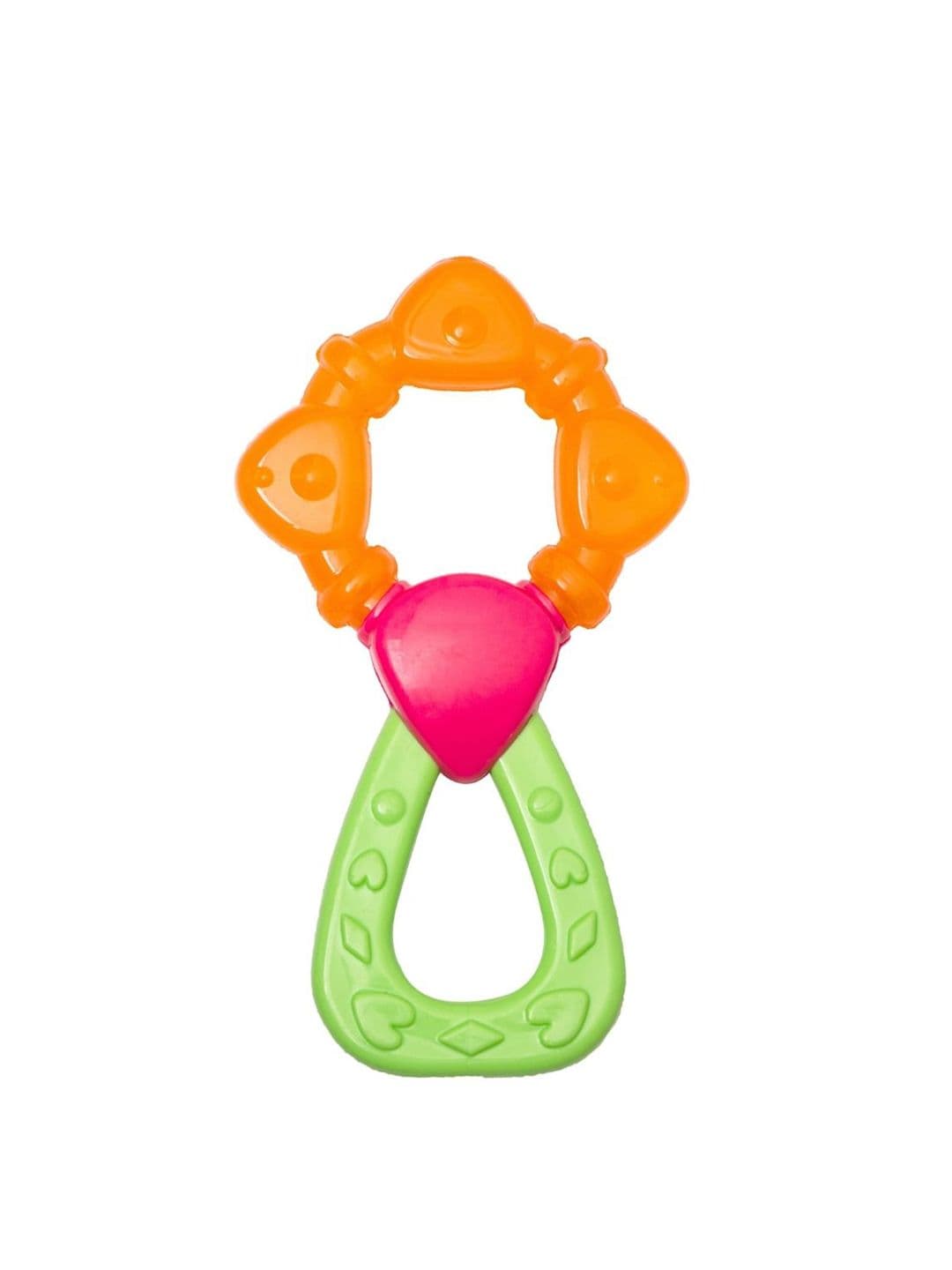 Adore Luscious 2 In 1 Water Teether- Flower Orange - view 1