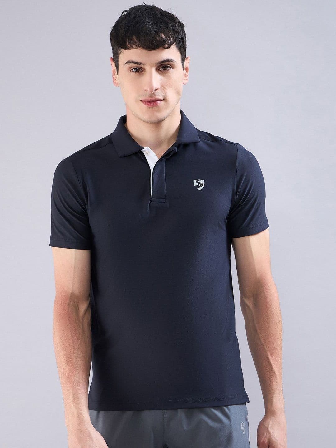 SG Polo Collar Short Sleeves Sports T-shirt - view 1
