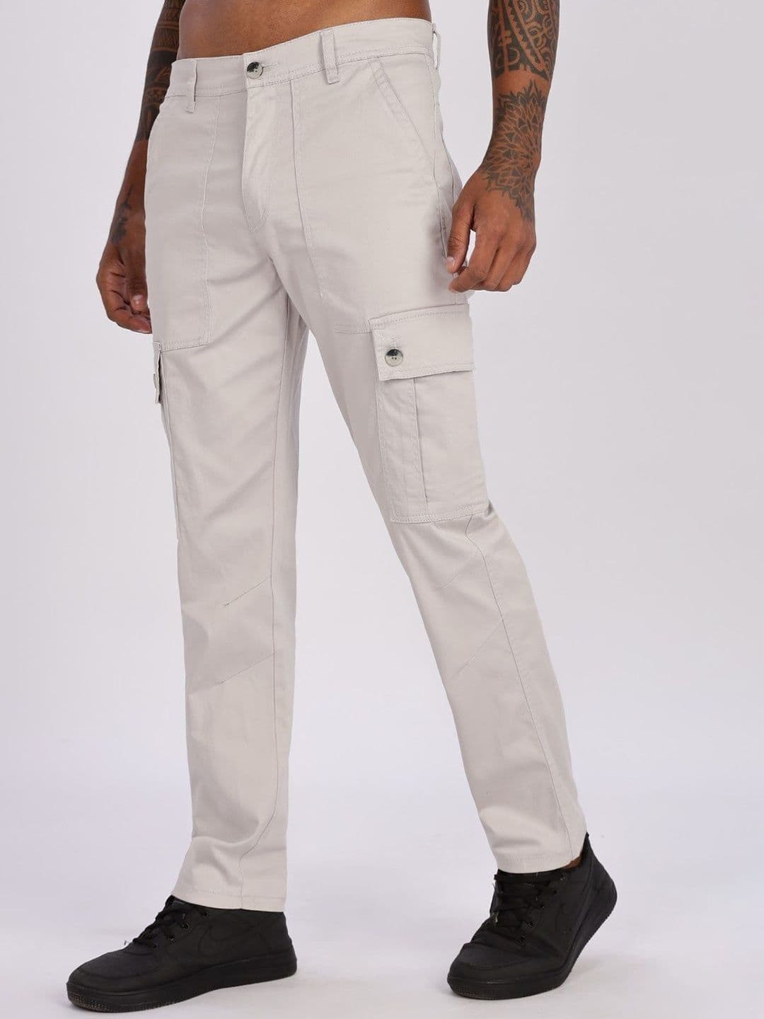 BEVDAAS Men Comfort Relaxed Fit Mid-Rise Stretchable Jeans - view 1