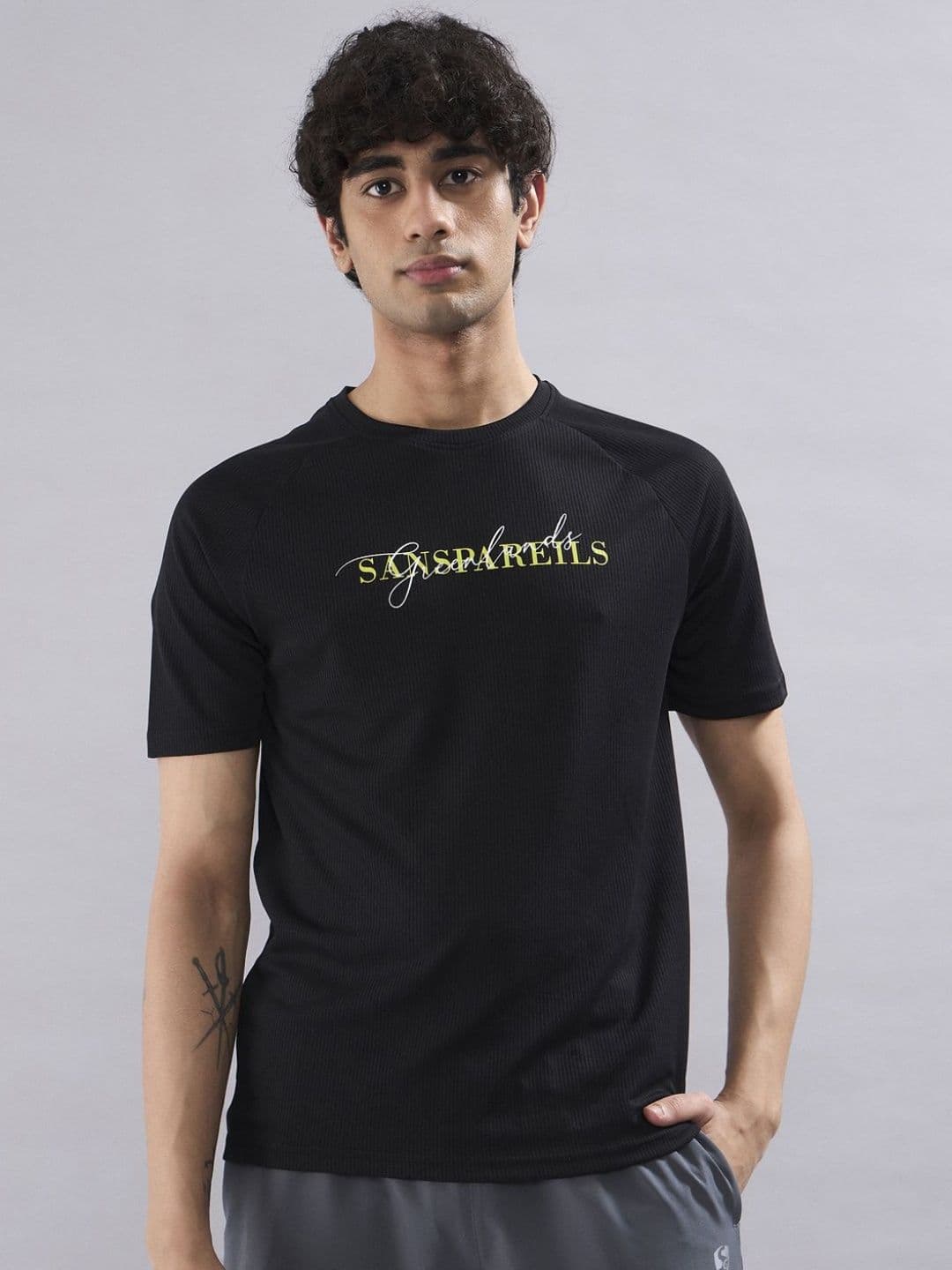 SG Men Typography Printed Round Neck T-shirt - view 1