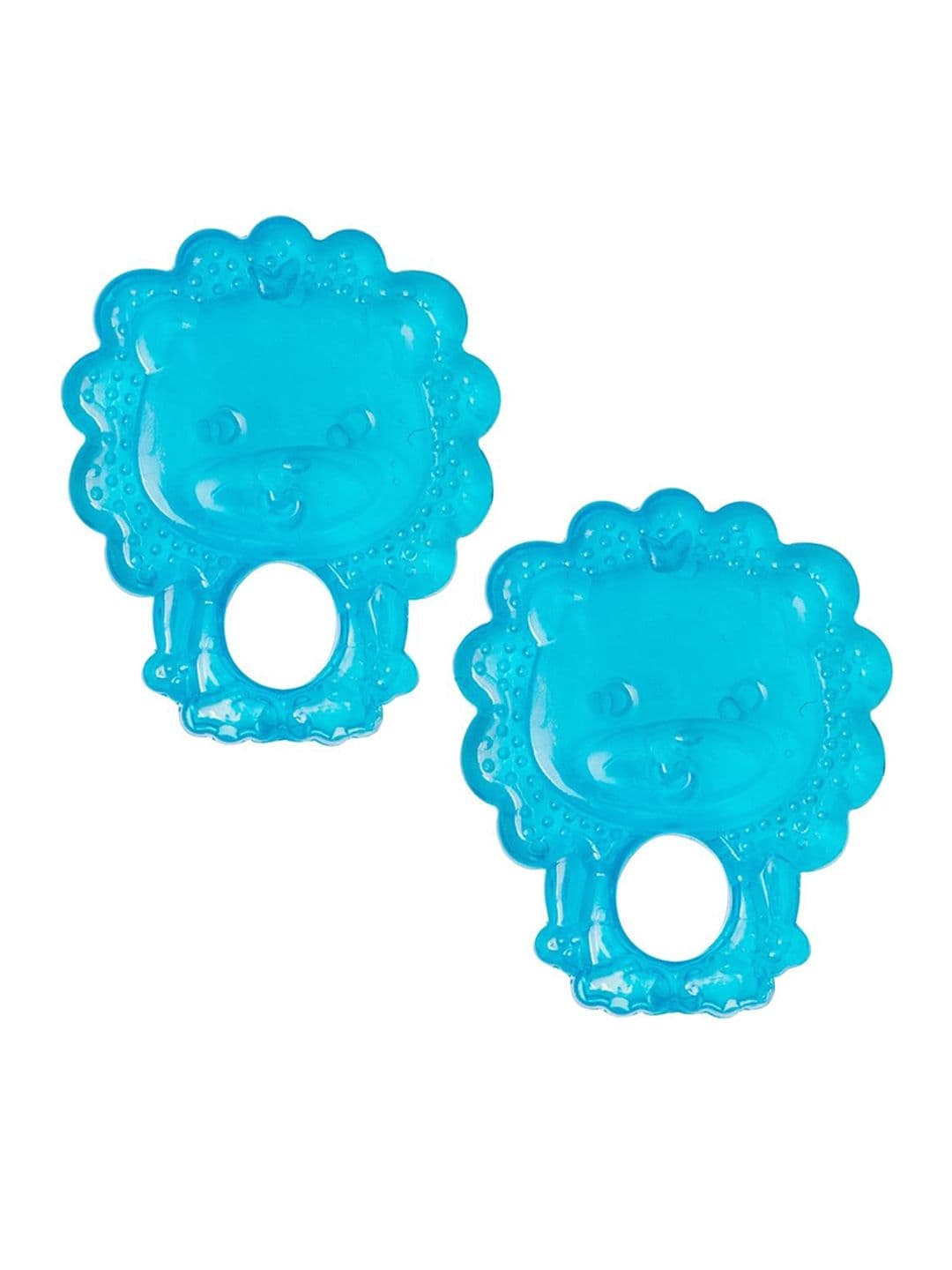 Adore Set Of 2 Luscious Water Filled Eva Teether- Blue - view 1